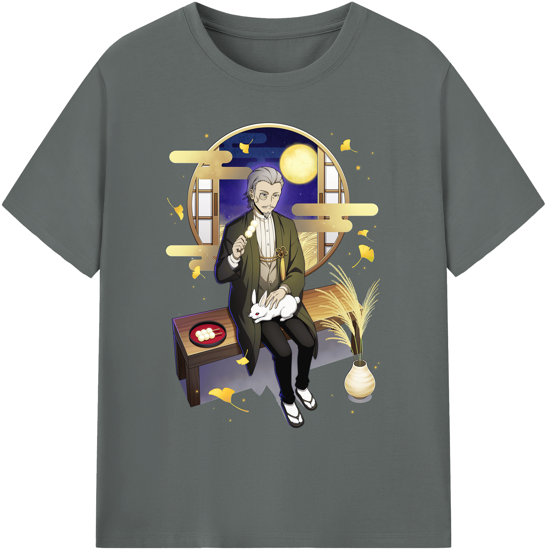 （画像用） 文豪ストレイドッグス Bungo Stray Dogs 綿100％ メンズ半袖Tシャツ｜肌触りやわらか＆通気性